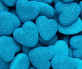 Blue Raspberry Filled Hearts ( Per 100g )