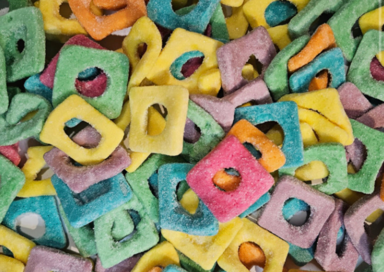 New Zealand Sour Squares ( Per 100g )