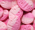 Swedish Lollies BUBS Strawberry & Pomegranate Ovals ( Per 100g )