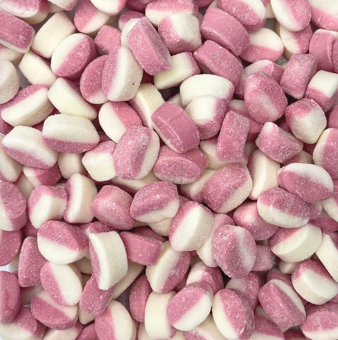 Swedish Lollies BUBS Strawberries & Cream Minis ( Per 100g )