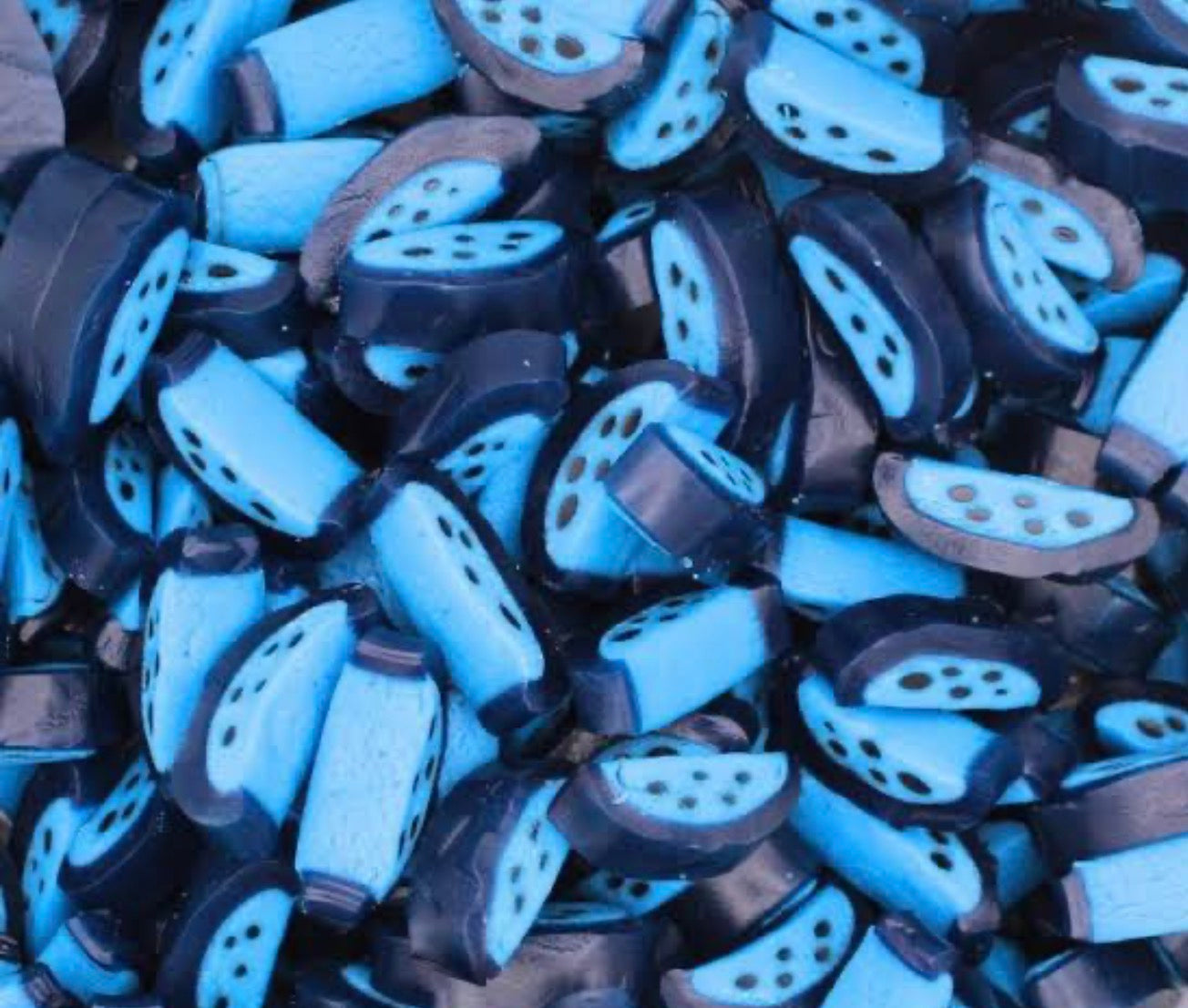 Blue Raspberry Slices ( Per 100g )